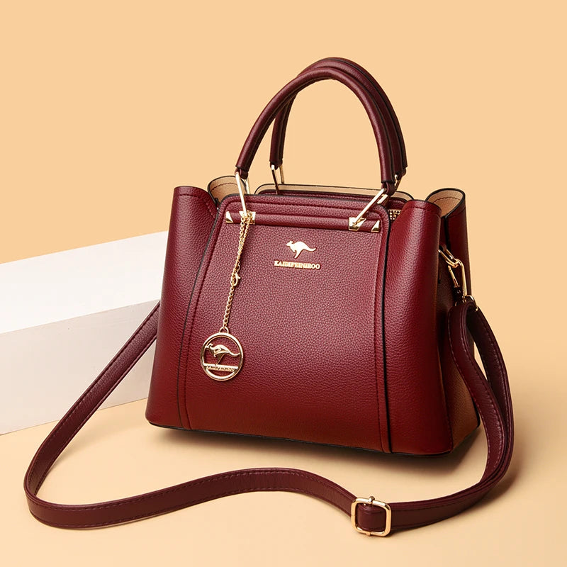 Madeline™ | Soft Leather Shoulder Bag