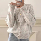 Sablelle Vintage Ivory Long Sleeve Cardigan
