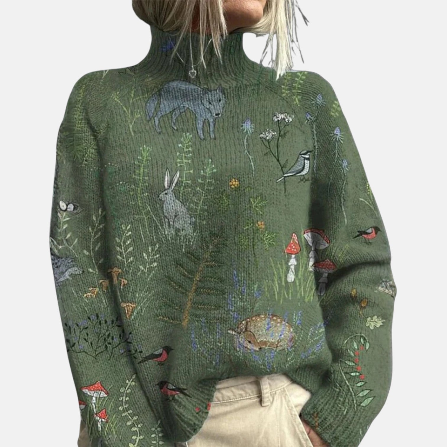 Aimelie™ | Turtleneck Sweater