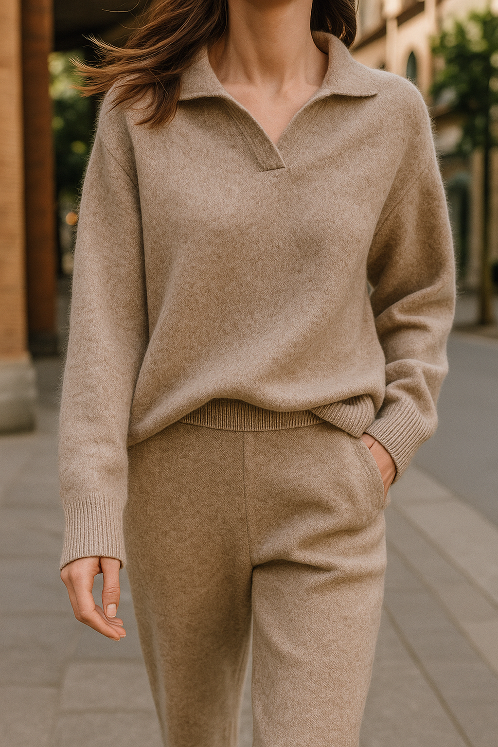 Lila™ | Polo Knit Set
