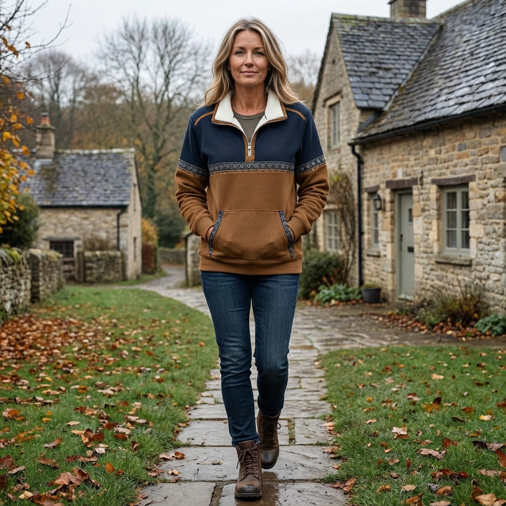 Rosa™ | Cosy Half Zip