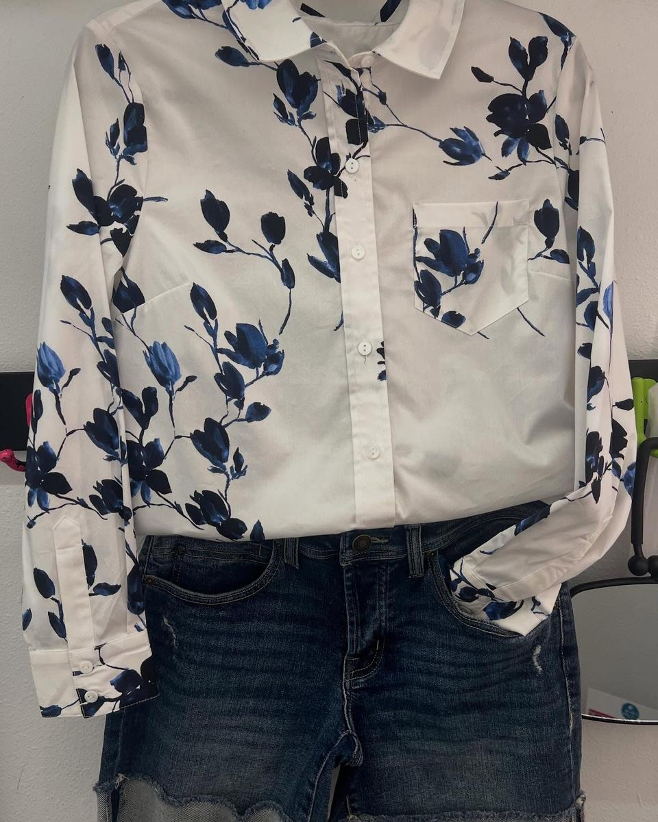 Sablelle Fresh Collared Long Sleeve Shirt