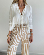 Sablelle Basic Long Sleeve Two Piece Set
