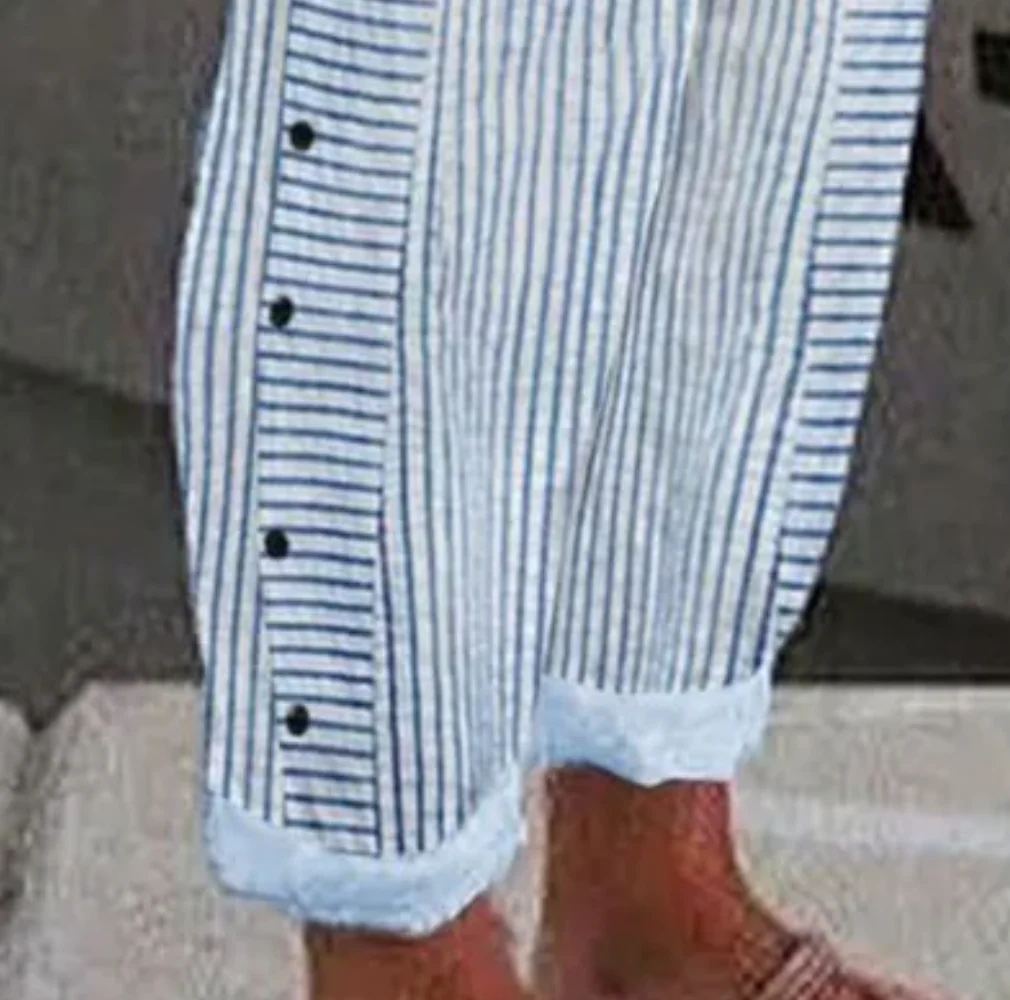 Sablelle Popular Blue Side Pocket Pants