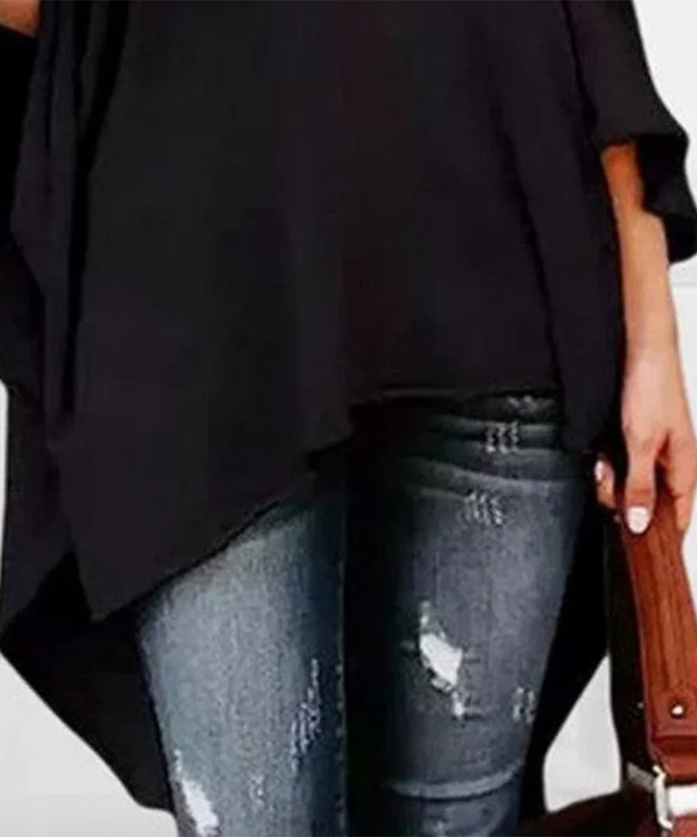 Sablelle Modern Print High Neck Top