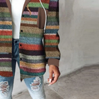 Sablelle Classy Print Hoodie Outerwear