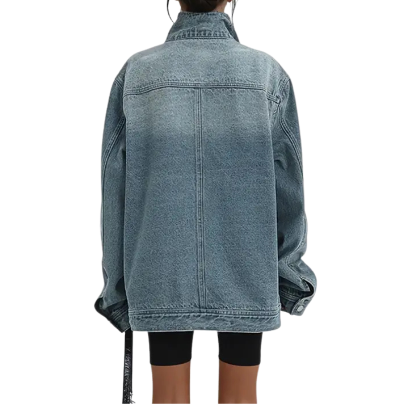 SARAH™ | Street Style Trendy Asymmetric Button Jacket