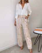 Sablelle Basic Long Sleeve Two Piece Set