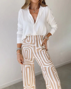 Sablelle Basic Long Sleeve Two Piece Set