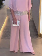 Chloe™ | Pink Sequin Set