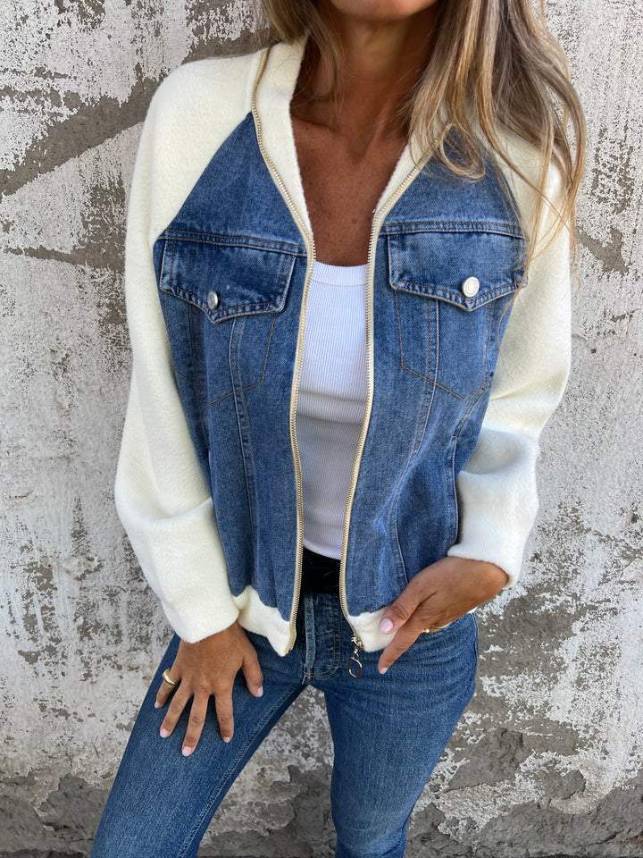 Roxane™ | Zip-Up Jacket V-Neck