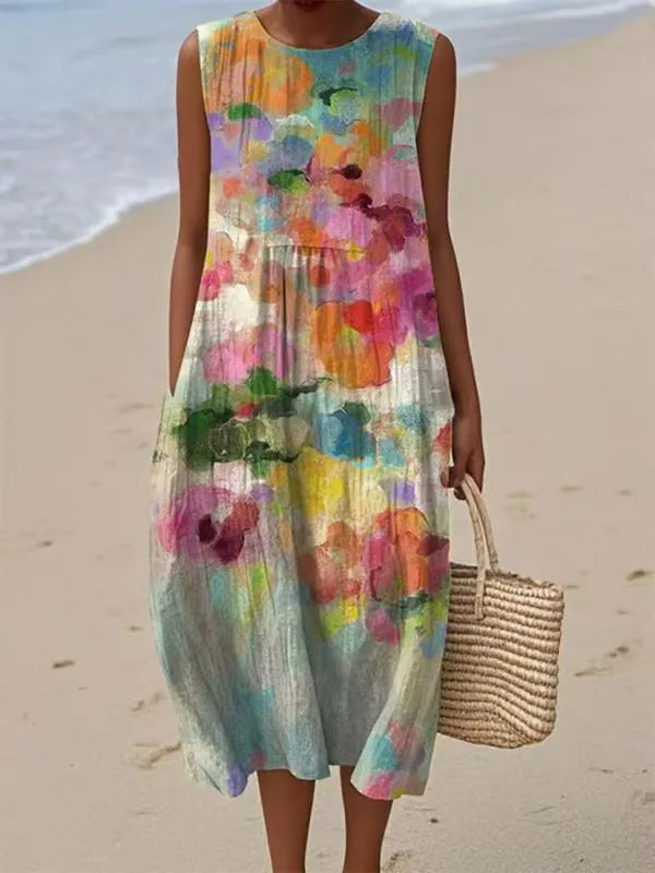 Margot™ | Soft Floral Summer Dress