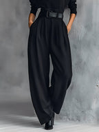 Emily™ | Turtleneck And Straight Leg Pants Set