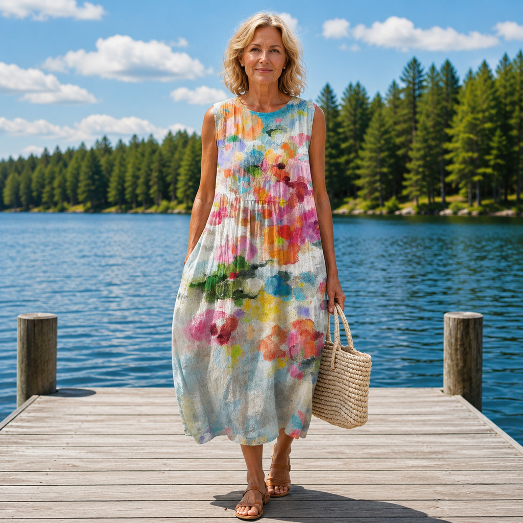 Margot™ | Soft Floral Summer Dress