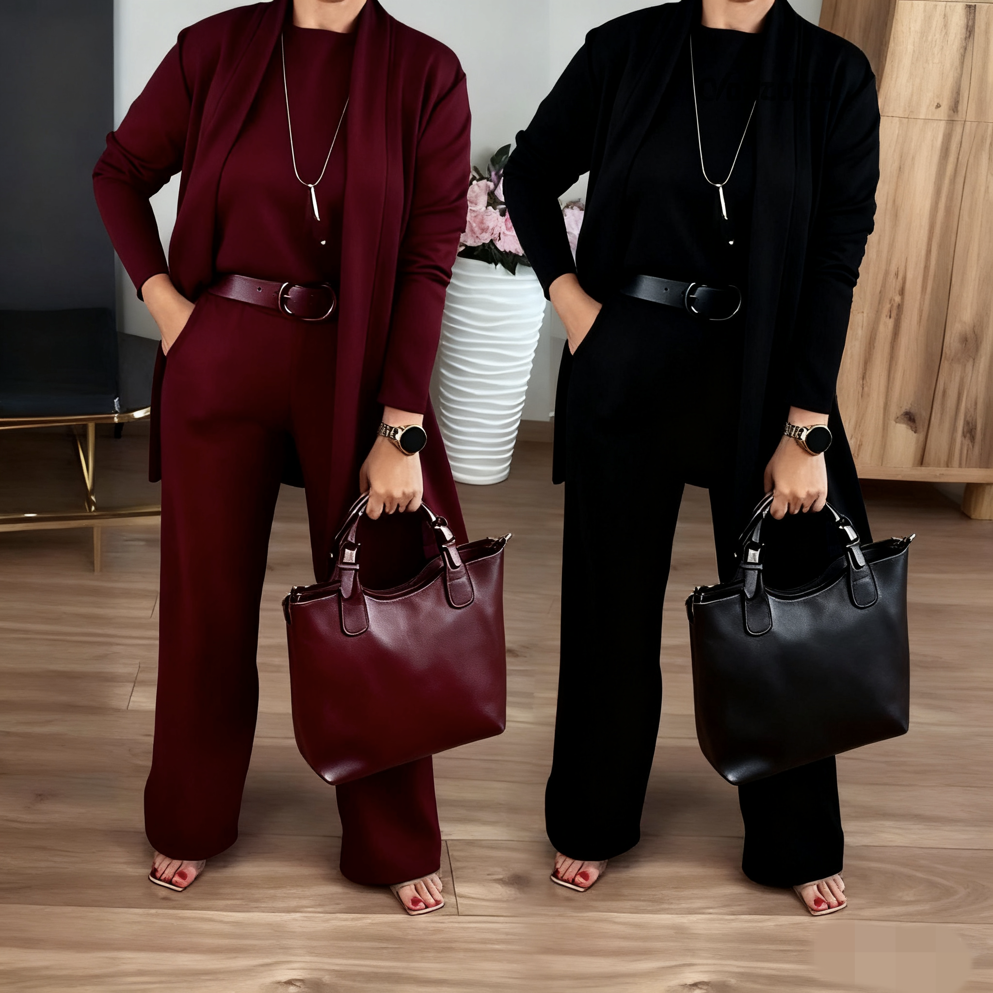 Isabella™ | Three-Piece Cardigan Set