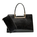 Isabella™ | Leather Bag And Wallet Set
