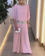 Chloe™ | Pink Sequin Set