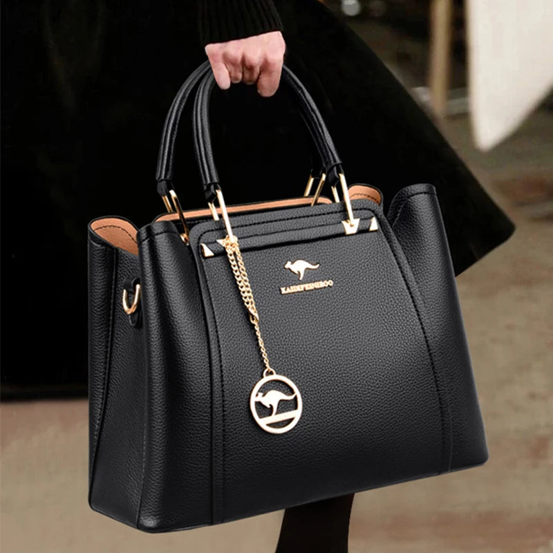 Madeline™ | Soft Leather Shoulder Bag