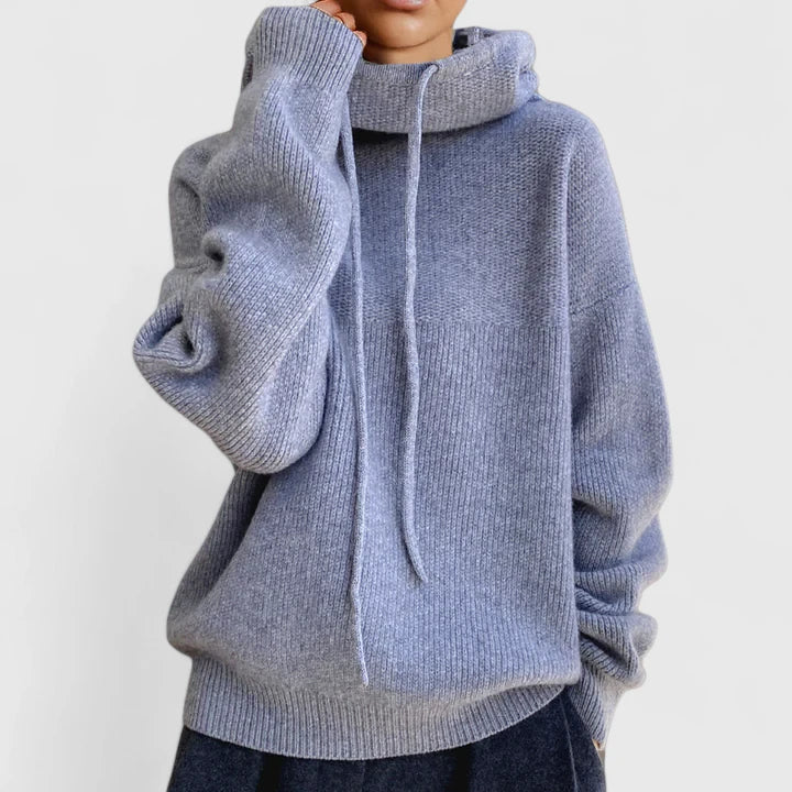 Marie™ | Soft Knitted Hoodie