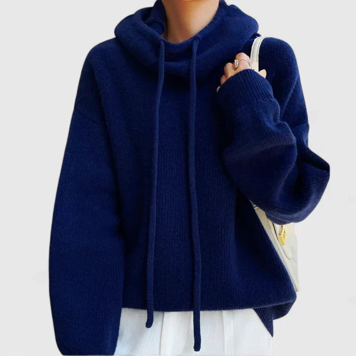 Marie™ | Soft Knitted Hoodie
